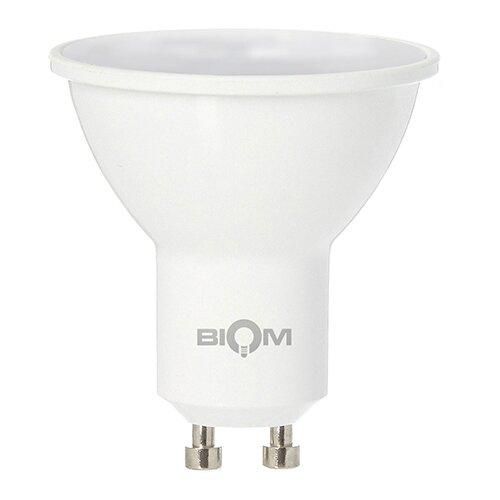 Светодиодная лампа Biom BT-572 MR16/GU10 220V 7W, 4500К матовая (нейтральный белый)