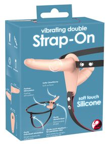 Страпон - Vibrating Double Strap-On