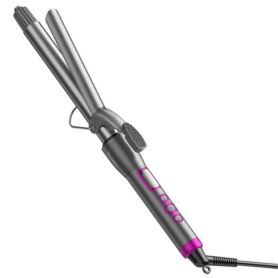 Плойка для волосся Hoco HP43 Electric manual curling iron with digital display Gray | Зображення 2