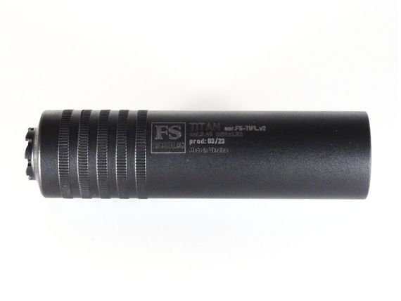 Глушник FROMSTEEL подовжений з фіксатором для 5.45 ТИТАН FS-T1FL.v2