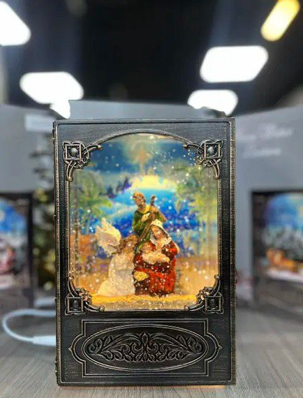 Новорічний музичний нічник-світильник,Різдвяна Ніч(G3579/1)(WB)