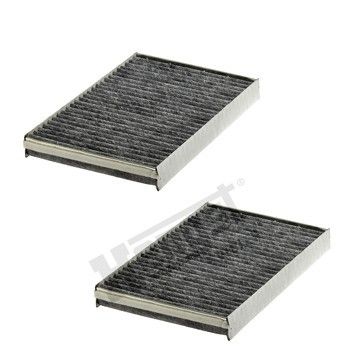 Фильтр салона угольный компл. Mercedes Benz W221 05-, Hengst, E2919LC-2,