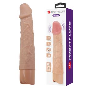 Реалістичний вібратор - Pretty Love Leander Realistic Vibrating Dildo Flesh Sex Aura