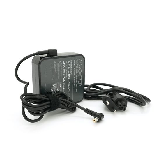 Блок живлення MERLION NEW для ноутбука ACER 19V 4.74A (90 Вт) 5.5*1.7мм, довжина 0,9м + кабель живлення | Зображення 1