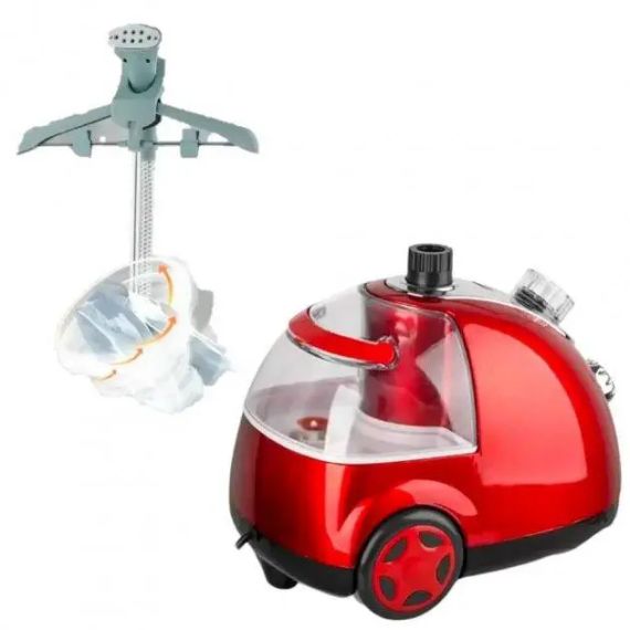 Мощный вертикальный отпариватель пароочиститель для одежды вещей 1700W RAF R 3037 | Зображення 2