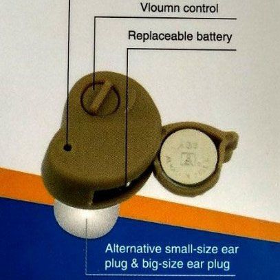 Слуховий апарат вушний Xingma XM-900A, Слухові Апарати глухих, Підсилювач звуку US-566 для вуха | Зображення 4