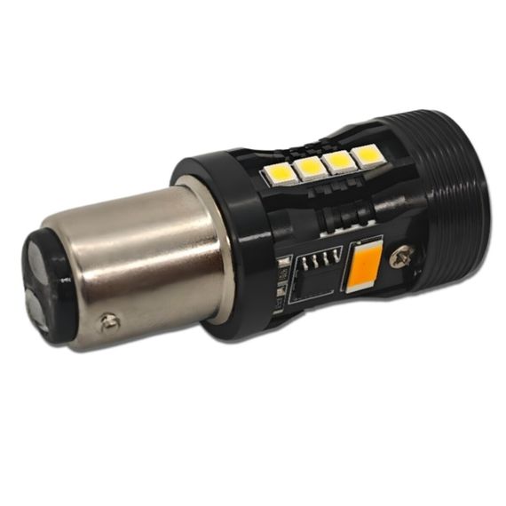 Комплект світлодіодних ламп StarLight LED SL-CB7 CANBUS P21/5W BAY15D DRL + поворот 12V | Зображення 9