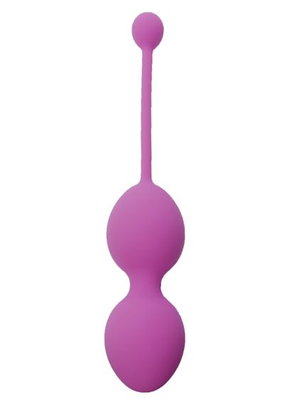 Вагінальні кульки Boss Series Silicone Kegel Balls, фіолетові