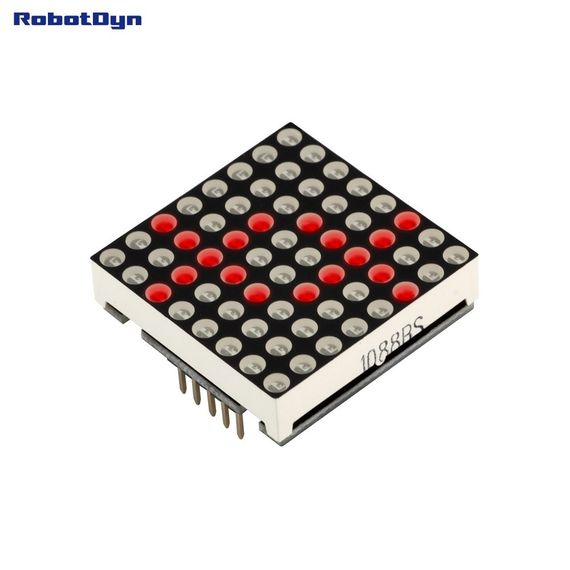 Модуль матричний світлодіодний MAX7219 / 7221 RobotDyn Зелений