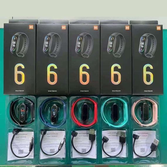 Фітнес браслет FitPro Smart Band M6 (смарт годинник, пульсоксиметр, пульс). VO-790 Колір червоний | Зображення 9