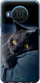 Чохол на Nokia X20 Димчастий кіт "825u-2532-2448"