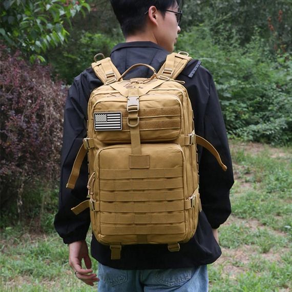 Тактичний рюкзак OPERATOR 50L Modular Pack MOLLE – військовий, міцний, універсальний рюкзак для ЗСУ та виживання + подарунок | Зображення 2
