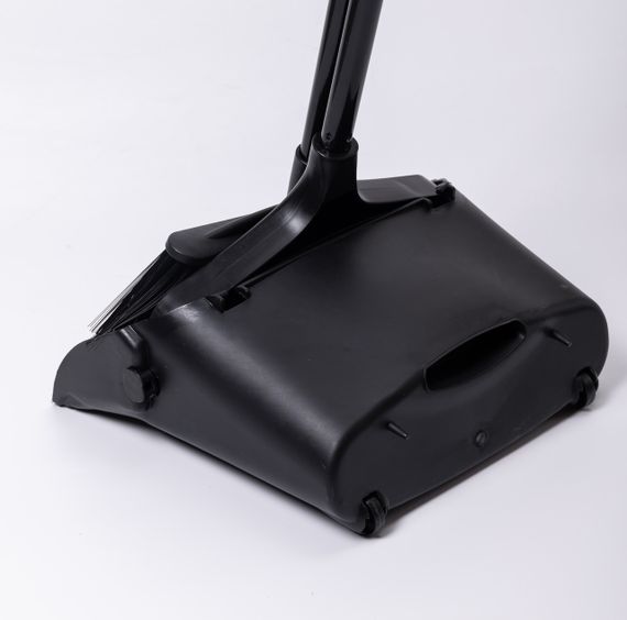 Набір віник і совок на довгій ручці для підлоги 32×29×95 (см) Чорний HP-45-2 | Зображення 5