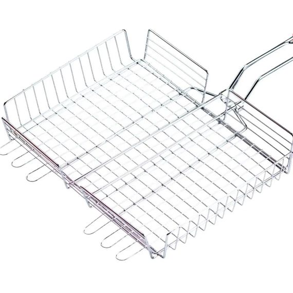 Большая решетка гриль 42*31 (см) для мангала, барбекю HP458RESH | Зображення 6