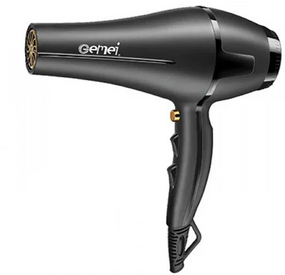 Потужний маленький якісний фен для сушіння укладання волосся Gemei Gm-1787 2000 Вт