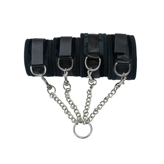 Хрестовина Punishment - Hog-Tie - Black | Зображення 1
