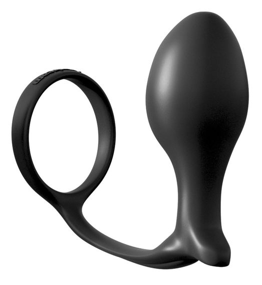 Анальна пробка з ерекційним кільцем - AFC Ass-Gasm CockRing Advanced Plug Sex Aura | Зображення 2