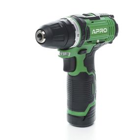 Дрель-шуруповерт APRO 12В,1,5А, 12D, 2 АКБ, ЗУ, кейс