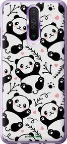 Чохол на Xiaomi Redmi K30 Панди "4318u-1836-2448"