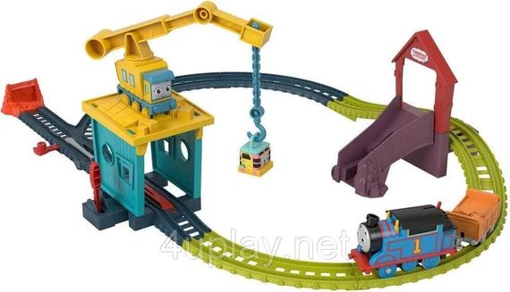Паровозик Томас и друзья. Железная дорога Карли и Сэнди. Fisher-Price Thomas & Friends Fix 'Em Up Friends | Зображення 2
