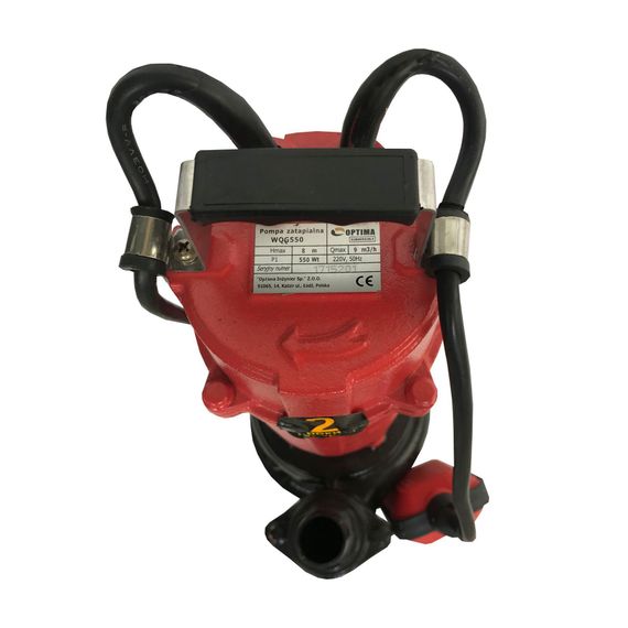 Дренажно-фекальный насос Optima WQG 550 0,55 кВт з ріжучим механізмом (13994) | Зображення 2