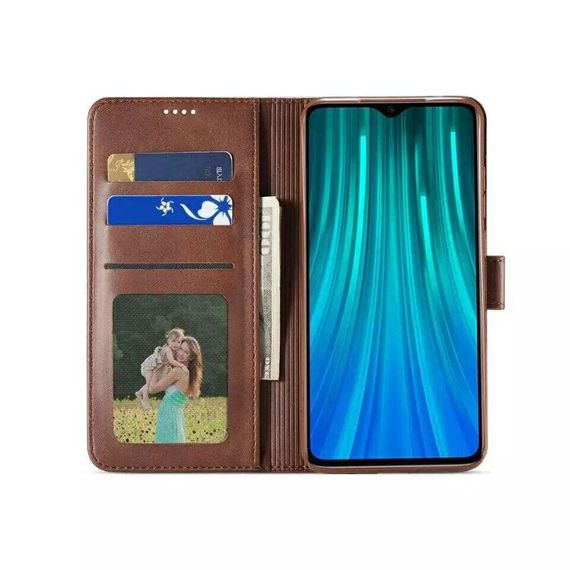 Чохол книжка iMeeke для Xiaomi Redmi Note 8 Pro колір Сірий | Зображення 2