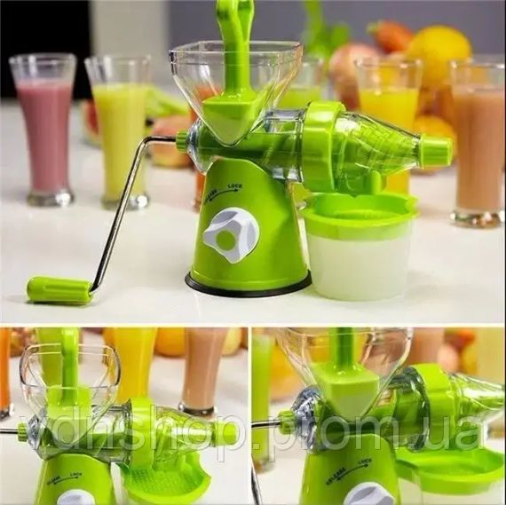 Шнековая ручная соковыжималка Your Favorite Juice Wizard | Зображення 1