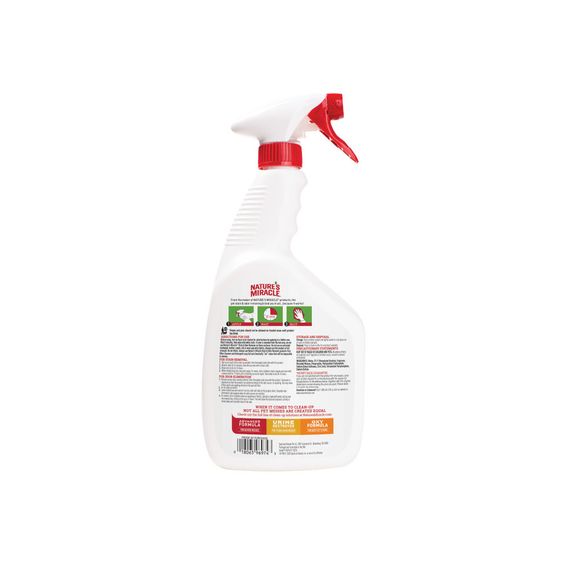 Засіб 8in1 Nature_s Miracle Cat Stain and Odor Remover Spray для усунення плям та запахів від котів 946 мл | Зображення 1