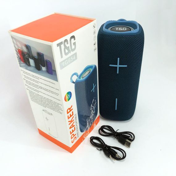 Мини-колонки с подсветкой TG654, Блютуз колонка для пляжа, Колонка акустическая для улицы AP-19 | Зображення 4