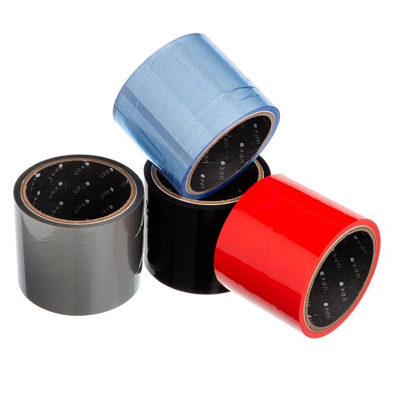 Стрічка бондажна статична, прозора, із ПВХ, UPKO, 16 метрів | Зображення 3