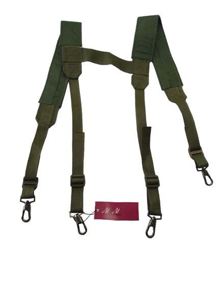 Плечові розвантажувальні лямки Вид 2 Olive green хакі розмір 1 M&M (213549) | Зображення 1