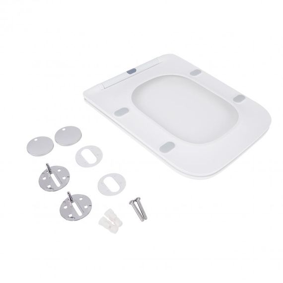 Сидіння для унітазу Qtap (Tern) з мікроліфтом Slim QT99HXU10W | Зображення 2