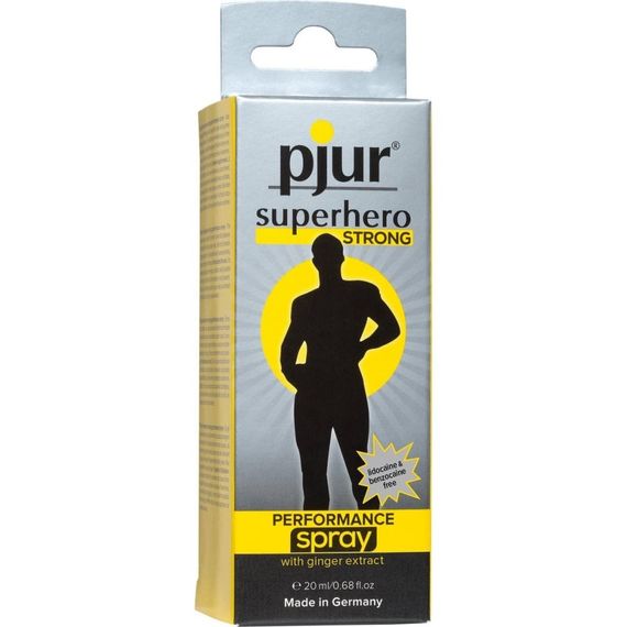 Пролонгатор спрей для чоловіків 20 мл Pjur Superhero Performance Spray Sex Aura | Зображення 3