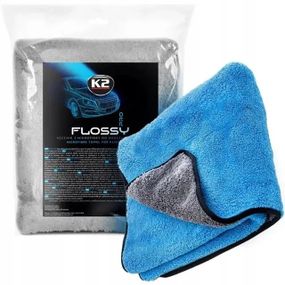 Рушник K2 Flossy PRO мікрофібра для сушки лакофарбової поверхні 90 x 60 см (D0220)