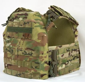 Плитоноска Plate Carrier зі швидким скиданням IRR Cordura 500 D Мультикам (multicam)
