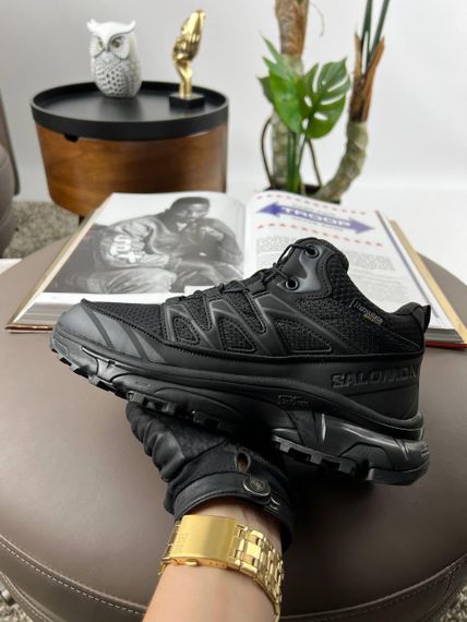 Мужские зимние кроссовки  Salomon XT-6 Black Fur, Вьетнам 46 | Зображення 6