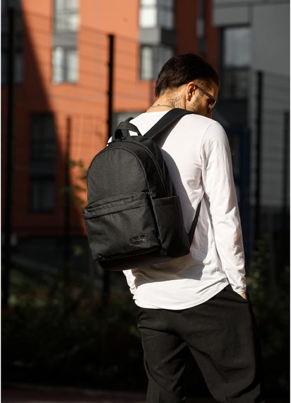 Чоловічий рюкзак Sambag ZARD LST чорний 46 х 28 х 13 см (25018065m) | Зображення 5