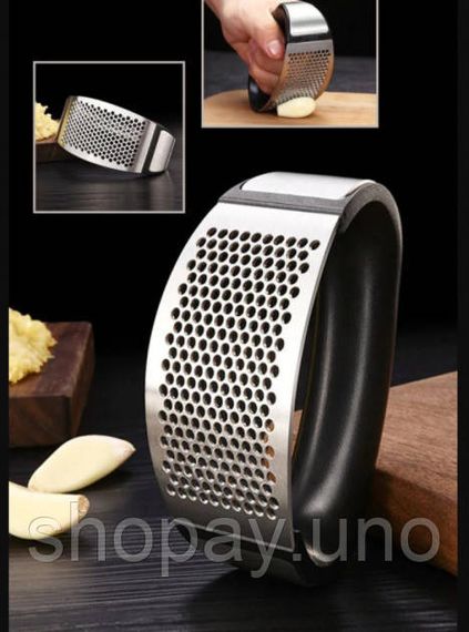 Часник Прес для часнику з нержавіючої сталі Garlic Press | Зображення 1
