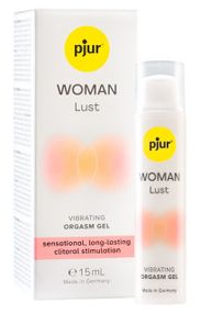 Лубрикант pjur WOMAN Lust, 15 ml - Vibrating Orgasm Gel sexstyle