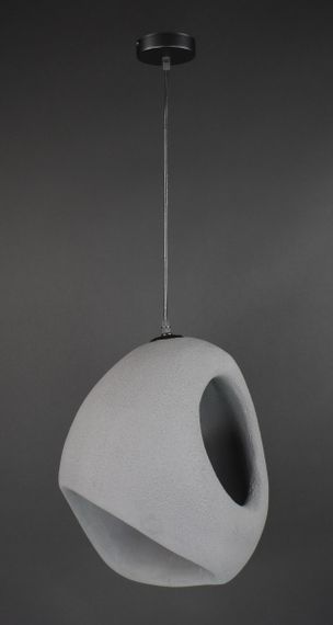 Люстра підвісна на 1 лампочку 27906 Чорний 50-170х35х35 см.