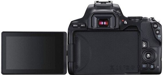 Цифровая фотокамера зеркальная Canon EOS 250D kit 18-55 IS STM Black (3454C007) | Зображення 4