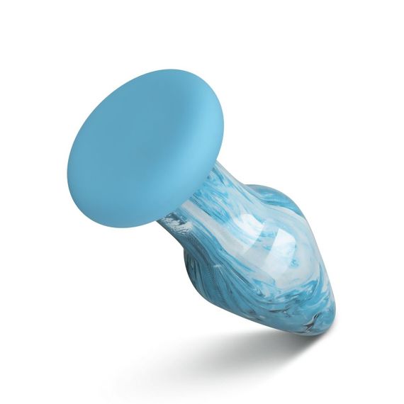 Стеклянная анальная пробка Gildo - Ocean Curl Glass Butt plug | Зображення 3