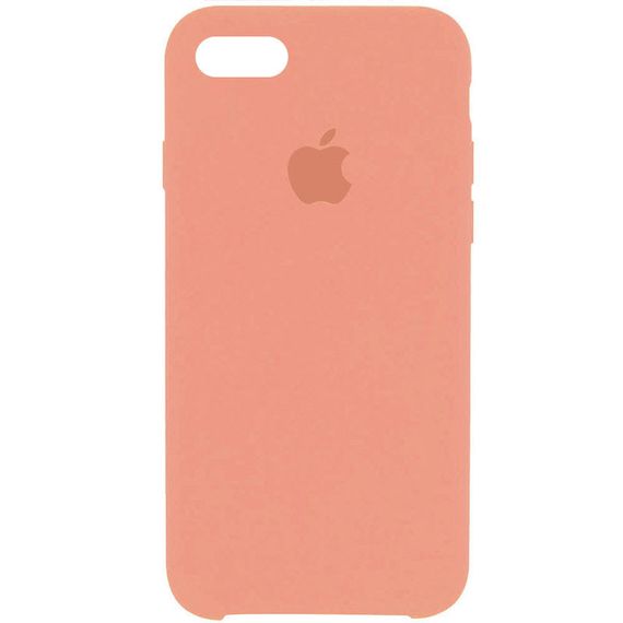 Чохол Silicone Case Full Protective (AA) для Apple iPhone 6/6s (4.7") Рожевий/Peach
