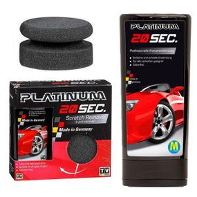 Паста для видалення подряпин з автомобіля Platinum 20 sec / Засіб для полірування машини