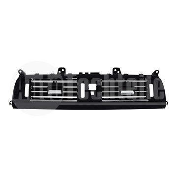 Дефлектор воздушный передний BMW 5 F10/F11 09-17 (хром/чёрный), AutoTechteile, 700 6435, 700 6436