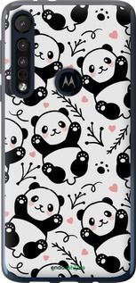 Чохол на Motorola One Macro Панди "4318u-1812-2448"
