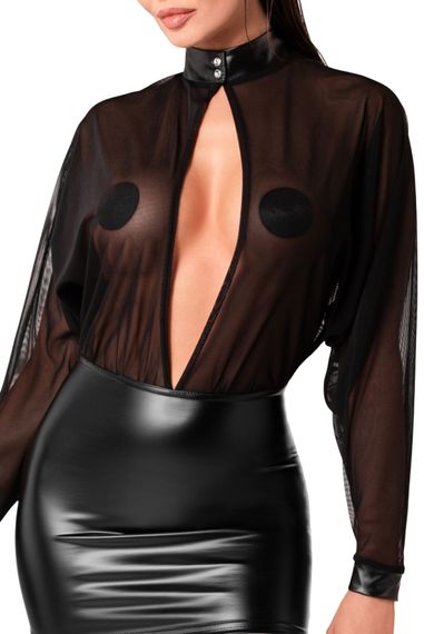 Сукня Noir Handmade F348 Powerwetlook and tulle dress - S | Зображення 3