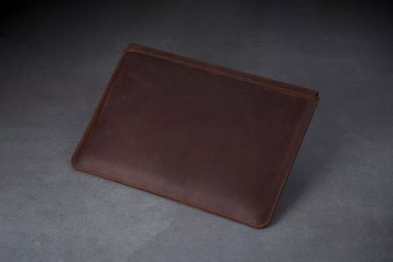 Чохол для ноутбука вінтажний Incarne Line MacBook Pro 13" 2016-2025 line-brown-vintage-pro-13 коричневий | Зображення 3