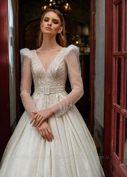 Весільна сукня, глітер | Зображення 1