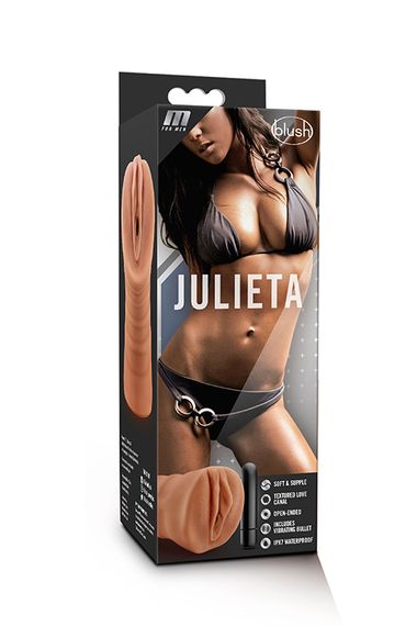 Мастурбатор M FOR MEN JULIETA MOCHA, Коричневий | Зображення 1